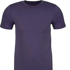 Camiseta de algodón liso de color personalizado camiseta de hombro caído de peso pesado camiseta informal unisex - Product Image 1