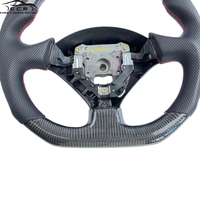 Volant de course Ever-Carbon ECR Hotsell en fibre de carbone à fond plat rouge, prix usine, pour INTEGRA Coupé DC5