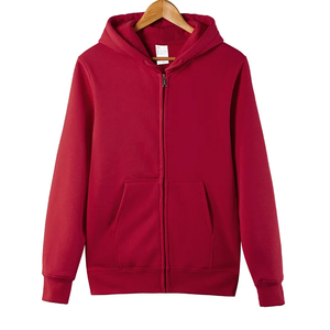 Sweat à capuche zippé pour homme, streetwear décontracté, vente en gros, design personnalisé, haute qualité, manches longues, fermeture éclair sur le devant, sweat à capuche pour garçons - Product Image 4