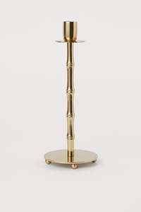 Gold <b>Pillar</b> <b>Candle</b> Holder for Home Decoration Unique Design Gold Finished Handmade T Light <b>Candle</b> Holder <b>Pillar</b> for Living Room - Product Image 4