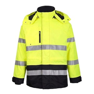 Workwear High Visibility Safety <b>Jacket</b> Custom Logo Work Wear Windproof Lightweight Safety <b>Jacket</b> for Adults - Product Image 5
