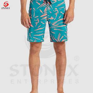 Pantalones cortos de playa personalizados para hombre, ropa de playa para hombre, traje de baño, pantalones cortos de verano para hombre, piel de melocotón, estampado de poliéster 100%, moda de playa de buena calidad - Product Image 3