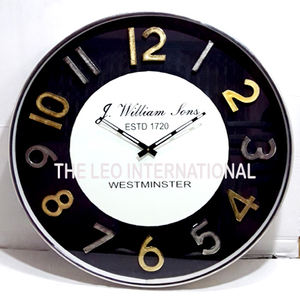 Horloge murale décorative silencieuse de style européen, design simple pour salon, en fer forgé, design transfrontalier, horloge en métal créative - Product Image 6