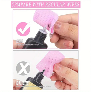 Toallitas de Limpieza para Pestañas, No Tejidas, Coloridas, Suaves, para Limpiar Pestañas, Eliminar Pegamento, Tela No Tejida, para Extensiones de Pestañas - Product Image 2