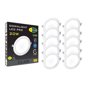 Spots LED encastrés 20W pour plaques de plâtre - Product Image 1