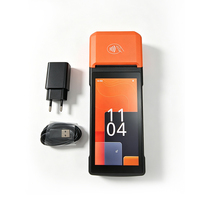 Terminal POS Móvil Android 14 NFC 4G GMS con Pago Sin Contacto, Escáner de Códigos QR e Impresora Térmica de Recibos
