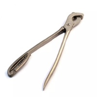 Émasculateur courbé Serra en acier inoxydable allemand pour insémination vétérinaire, pince de castration 31 cm, émasculateur Sand, ISO CE