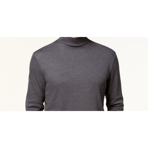 Maglione da Uomo XX-Large Grigio Scuro con Collo Alto, Stile Confortevole per Club - Product Image 2