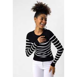 Camiseta Básica Casual de Manga Larga con Cuello Redondo, Sin Costuras, 100% Poliéster - Product Image 2