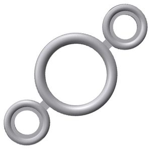 Kit de rechange pour segments de piston T419064 pour moteur diesel Perkins - Nouveau kit de reconstruction - Product Image 1
