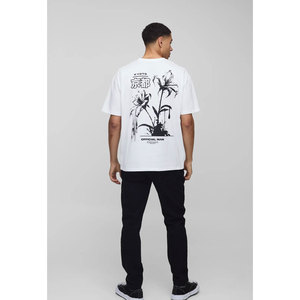 Camisetas de algodón pesado de gran tamaño para hombres 230G diseño gráfico personalizado OEM Top casual de lujo de alta calidad - Product Image 5