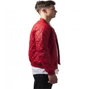 แจ็คเก็ตบอมเบอร์ผู้ชายสำหรับฤดูหนาว กันน้ำ กันลม ระบายอากาศ ผลิตจากโพลีเอสเตอร์/ไนลอน ผ้าไหม ป้องกันคราบ  รับผลิตตามแบบ พิมพ์ลายได้ - Product Image 4