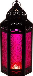 Lanterne traditionnelle en métal pour le Ramadan, design marocain, construction durable pour l'éclairage intérieur de la maison, ambiance festive, décoration quotidienne - Product Image 4