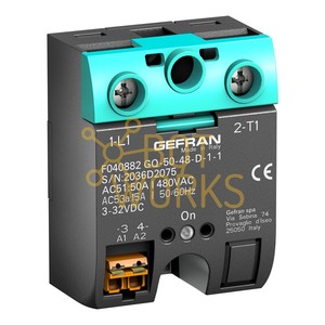 Relé Electromagnético F046826 - Miniatura de Alta Potencia AC/DC 480V Nuevo - Product Image 1