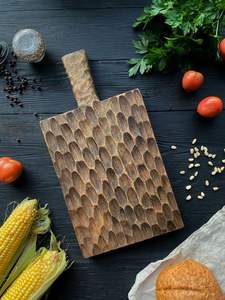 Tabla de Cortar de Madera Excepcional con Diseño de Tomate, Tu Logotipo, Compra Directa de Fábrica, Producto Original Personalizable - Product Image 2