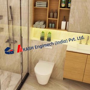 Duchas modulares prefabricadas completas de diseño de lujo, gran Cápsula de baño VIP completamente amueblada - Product Image 6