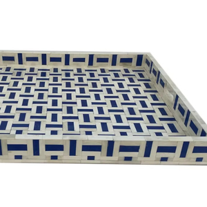 Best Selling Indian Handmade Bone Inlay Serving <b>Tray</b> Customized New <b>Tray</b> for Various Colors <b>Storage</b> <b>Trays</b> Use - Product Image 1