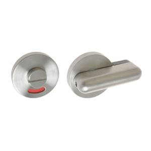 Serrure WC SS 304 pour porte mortaise, plaque 10-18mm - Product Image 1