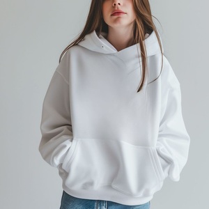Ventes en gros, sweat-shirt et survêtement surdimensionnés 100% coton pour hommes et femmes, veste décontractée ample d'hiver, sweat-shirts de BD - Product Image 5