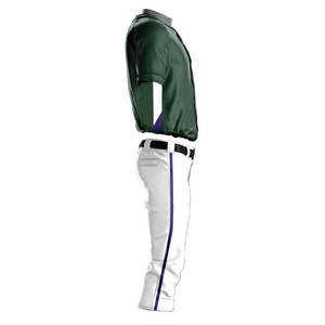 Vêtements de sport en gros uniforme de baseball 2025 uniforme de baseball à manches courtes nouveau style uniforme de baseball Service personnalisé - Product Image 5