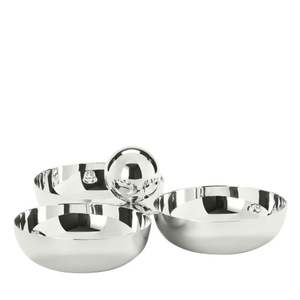 Ensemble décoratif élégant à trois bols pour la présentation sur table et le style moderne de la maison - Product Image 3