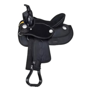 Custom Designer Premium Leather Synthetic Western Barrel <b>Racing</b> English Horse Saddle Tack Set Comfortable Durable Indian <b>Seat</b> - Product Image 2