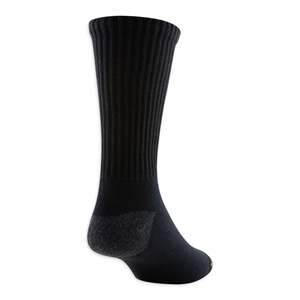 Grip Pilates Embroidered Logo Athletic Socks Cotton Crew Workout Gym Wear <b>for</b> Basketball Soccer & Running Anti-Slip - Product Image 3