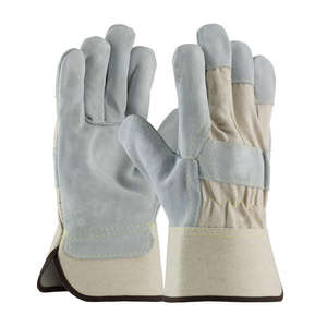 Guantes de Trabajo de Cuero Vacuno Blanco de Primera Calidad, de Secado Rápido, Antiestáticos, para Soldadura, con Puño de Seguridad, Impermeables, Resistentes, Industriales - Product Image 1