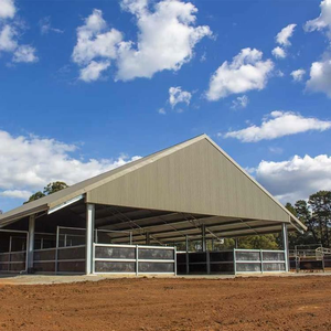 Geprefabriceerde Stalen Constructie Gebouw Stoeterij-Boerderij Paardrijbaan Renbaan Arena Paardensportschuur - Product Image 4