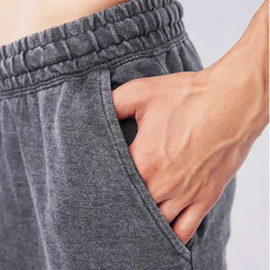 <b>Men's</b> High Quality Acid Wash Fleece <b>Shorts</b> Breathable Casual Print <b>Pattern</b> Eco-Friendly High Street Style - Product Image 3