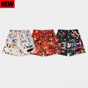 Wholesale High Quality Custom <b>Men's</b> Summer <b>Shorts</b> Breathable Mid Waist Elastic Closure Knitted High Street Style Plus Size 100% - Product Image 1