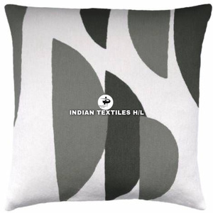 Designer Wool Handmade Kashmiri Embroidery Wool Chain Stitched Cushion Cover For Sofa Living Room Hot Selling Product By ITHL - Product Image 5