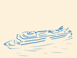 Carte de vœux en papier artisanal en forme de bateau de croisière 3D pop-up origami, souvenir en gros du Vietnam pour les événements spéciaux - Product Image 3