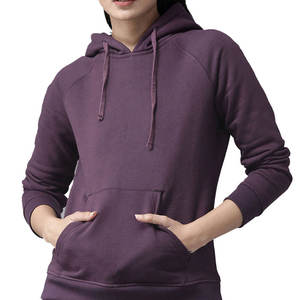 Sweat à capuche pour femme avec logo brodé, en molleton de coton surdimensionné, streetwear - Product Image 1