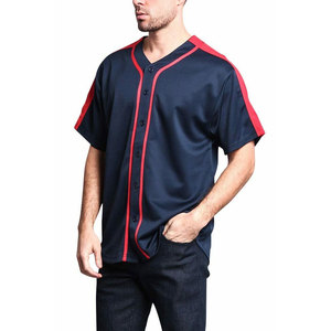 ชุดเบสบอลสไตล์ฮิปฮอปของผู้ชายเสื้อครอปเบสบอลผ้าตาข่ายพิมพ์โลโก้แบบออกแบบได้ตามต้องการ - Product Image 2