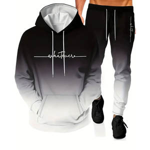 High Quality Tech Fleece Straight Leg Sweatpants Full <b>Zip</b> <b>up</b> Tracksuits for Men Sweatpants and Hoodie Set Tracksuits Breathable - Product Image 1