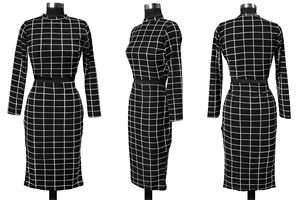 Boutique indienne exclusive Qualité supérieure Vêtements western en tricot léger à impression numérique pour filles Collection de vêtements de bureau - Product Image 5