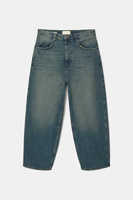 Nouveau Jean en Denim Homme Tendance Hiver, Coupe Droite Ample et Décontractée, Effet Délavé, Couleur Unie, Personnalisable