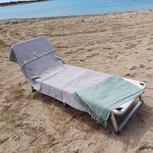 Toalla de playa con patrón de gofres Peshtemal turco de algodón de alta calidad, secado rápido, lavable, colorida para hombres y mujeres para la playa del hogar - Product Image 1