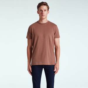 Camiseta Premium para Hombre con Cuello de Canalé, 60% Algodón Peinado, 40% Poliéster, Unisex - Product Image 5