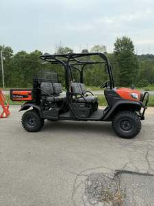 Vehículo Utilitario Kubota RTV-X 110cc, 4 Tiempos, 4x4, Transmisión Automática, Gasolina/Diésel, Certificado por la EPA, Carrocería Naranja y Negra - Product Image 4