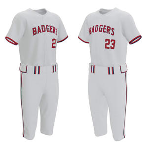 เสื้อเจอร์ซีย์เบสบอลของผู้ชายเสื้อแบบติดกระดุมเสื้อเสื้อใส่เล่นกีฬาชุดฮิปฮอปสตรีท - Product Image 6