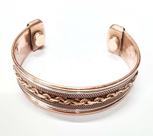 Ladies Fashion Magnet Brass Cuf <b>Bangles</b> Wholesale Supply Available at Export Price From Indian Manufacturer GC-BL-328. - Product Image 1
