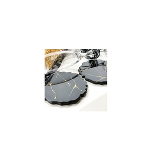 Beautiful handmade resin <b>coaster</b> <b>set</b> for home decoration crafted with durable material suitable for gifting - Product Image 1