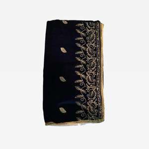 High Quality Plus Size Breathable Velvet <b>Shawl</b> for <b>Women</b> Long Cotton Luxury Style with Lace and Pattern Decoration Top Prices - Product Image 6