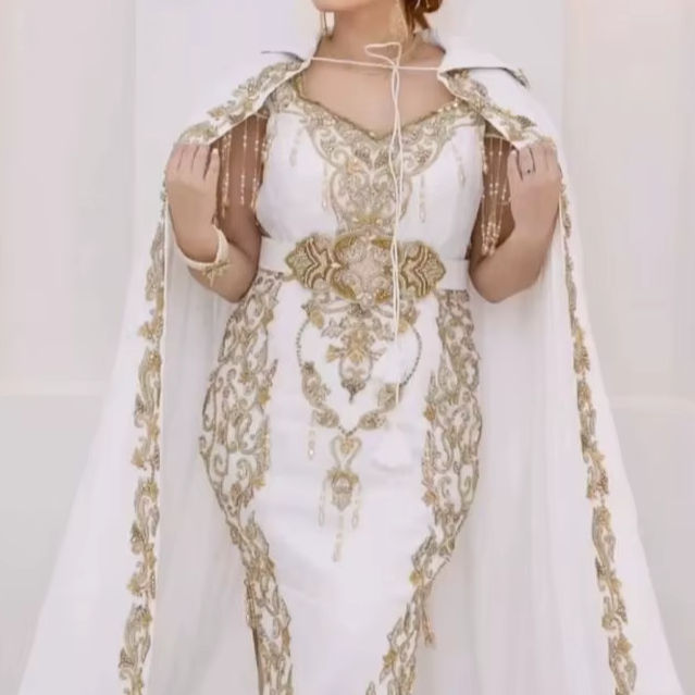 wedding lehenga white