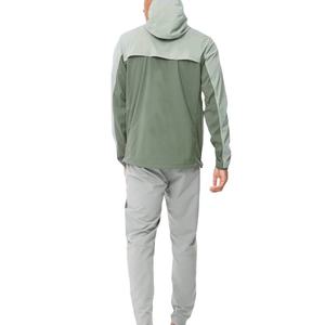 Conjunto Deportivo de 2 Piezas con Chaqueta Cortavientos con Capucha, Estilo Moderno 2026, Personalizable, Talla Grande, de Nailon, Reflectante, para Hombre - Product Image 2
