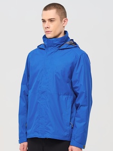 2026 Best Quality <b>Lightweight</b> Men's Rain <b>Jacket</b> Custom Logo Hooded Windbreaker with Zipper Closure Zipper Closure Casual Wear - Product Image 4