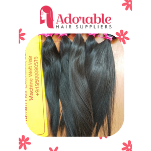 Paquete de 3 Extensiones de Cabello Humano Remy Indio ADOR, Estilos Natural/Ondulado/Suelto/Profundo/Rizado, Longitud Estirada de 8 Pulgadas - Product Image 2