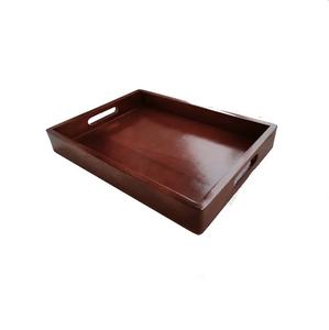 ถาดเสริฟไม้ ถาดไม้ไผ่ ถาดไม้สําหรับใส่อาหาร - Product Image 1